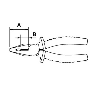 Alicate Universal Ega Master 180 Mm Titacrom Bimat Codigo 62332